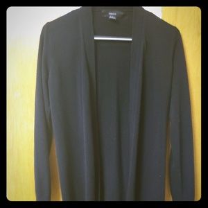 Forever 21 black long cardigan